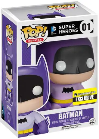 Figurine pop Batman avec Costume Violet - DC Super-Héros - 1