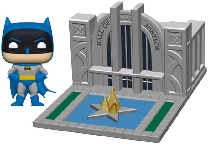 Figurine pop Batman avec le Palais de Justice - Batman - 2
