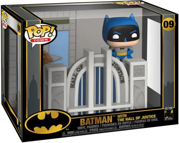 Figurine pop Batman avec le Palais de Justice - Batman - 1