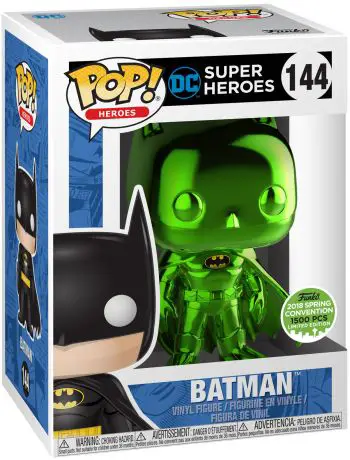 Figurine pop Batman - Chromé Émeraude - DC Super-Héros - 1