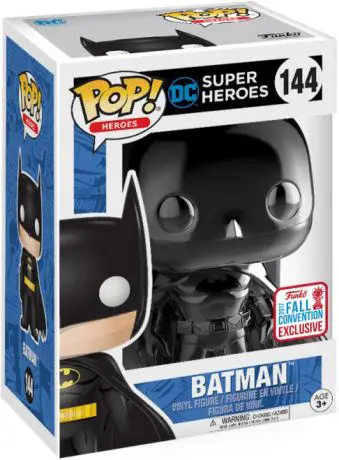 Figurine pop Batman - Chromé Noir - DC Super-Héros - 1