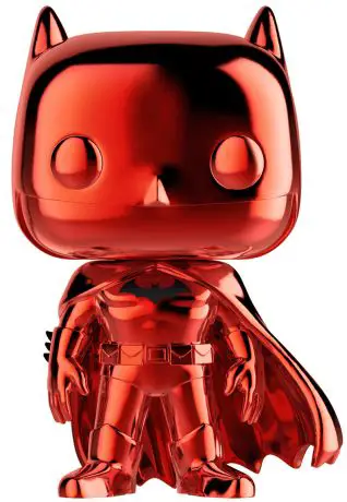 Figurine pop Batman - Chromé Rouge - DC Super-Héros - 2