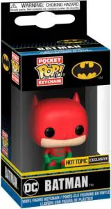 Figurine Batman de Noël – Porte-clés – DC Super-Héros