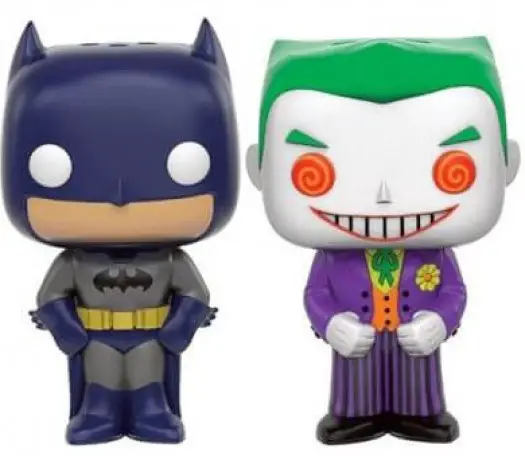 Figurine pop Batman et le Joker sel et poivre - DC Super-Héros - 2