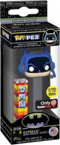 Figurine Batman (Gamer) – Brillant dans le noir & Pez – Batman