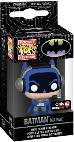 Figurine pop Batman (Gamer) - Porte-clés - Batman - 1