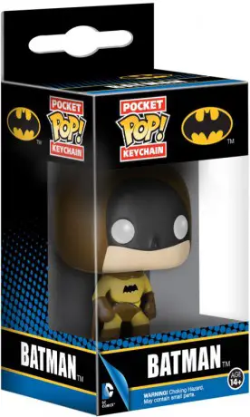 Figurine pop Batman Jaune - Porte-clés - DC Super-Héros - 1