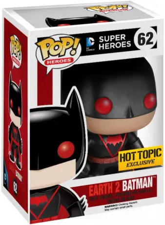 Figurine pop Batman - Noir et Rouge - DC Super-Héros - 2