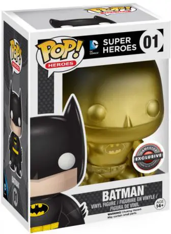 Figurine pop Batman - Or - DC Super-Héros - 1