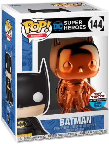 Figurine pop Batman - Orange Métallisé - DC Super-Héros - 1