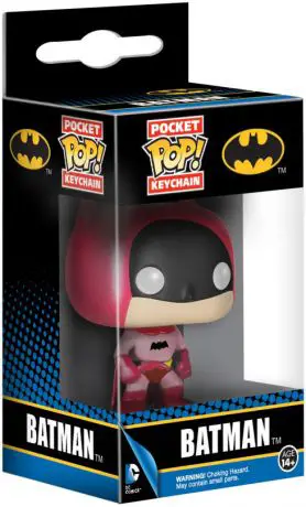 Figurine pop Batman Rose - Porte-clés - DC Super-Héros - 1