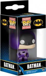 Figurine Batman Violet – Porte-clés – DC Super-Héros