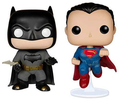 Figurine pop Batman vs Superman - 2 Pack - Batman v Superman : L'Aube de la justice - 2