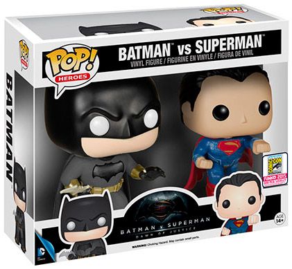 Figurine pop Batman vs Superman - 2 Pack - Batman v Superman : L'Aube de la justice - 1