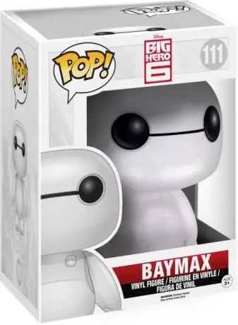 Figurine pop Baymax - Métallique - Les Nouveaux Héros - 1