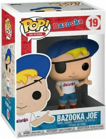 Figurine pop Bazooka Joe - Icônes de Pub - 1