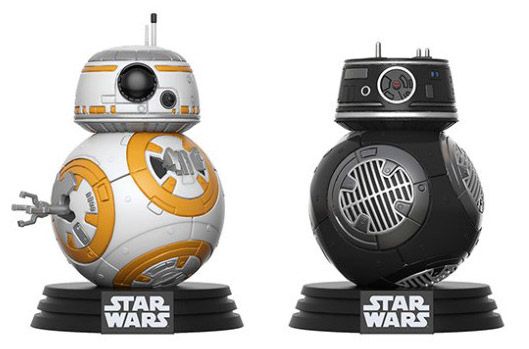 Figurine pop BB-8 & BB-9E - 2 pack - Star Wars 8 : Les Derniers Jedi - 2