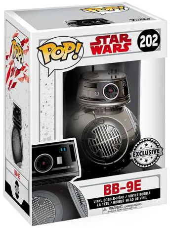 Figurine pop BB-9E - Chrome - Star Wars 8 : Les Derniers Jedi - 1