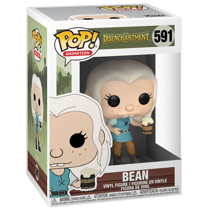 Figurine pop Bean - Désenchantée - 2