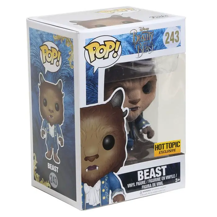 Figurine pop Beast flocked - Beauty And The Beast - 2