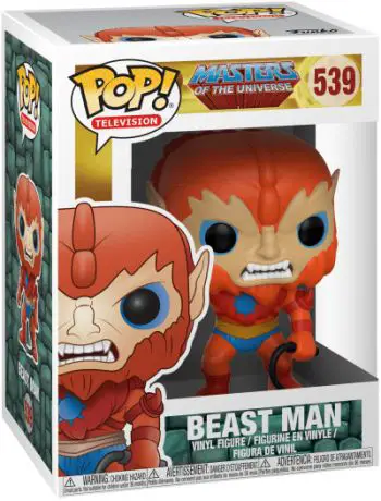 Figurine pop Beast Man - Les Maîtres de l'univers - 1