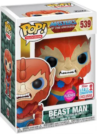 Figurine pop Beast Man - Floqué - Les Maîtres de l'univers - 1