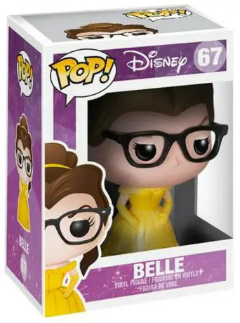 Figurine pop Belle avec Lunettes - La Belle et la Bête - 1