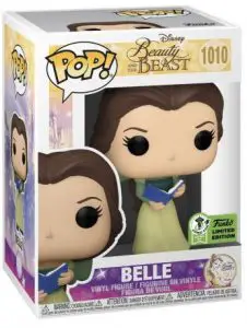 Figurine Belle en robe verte avec un livre – La Belle et la Bête- #1010