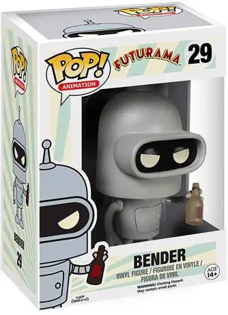Figurine pop Bender - Futurama - 1