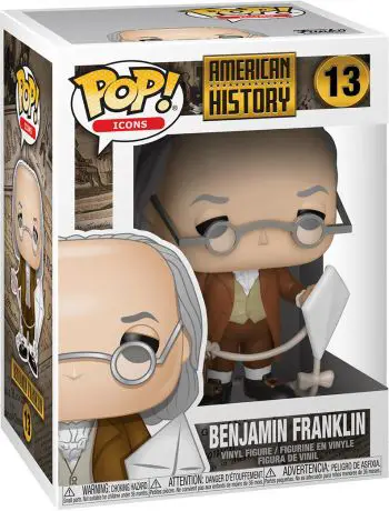 Figurine pop Benjamin Franklin - Histoire des Etats-Unis - 1