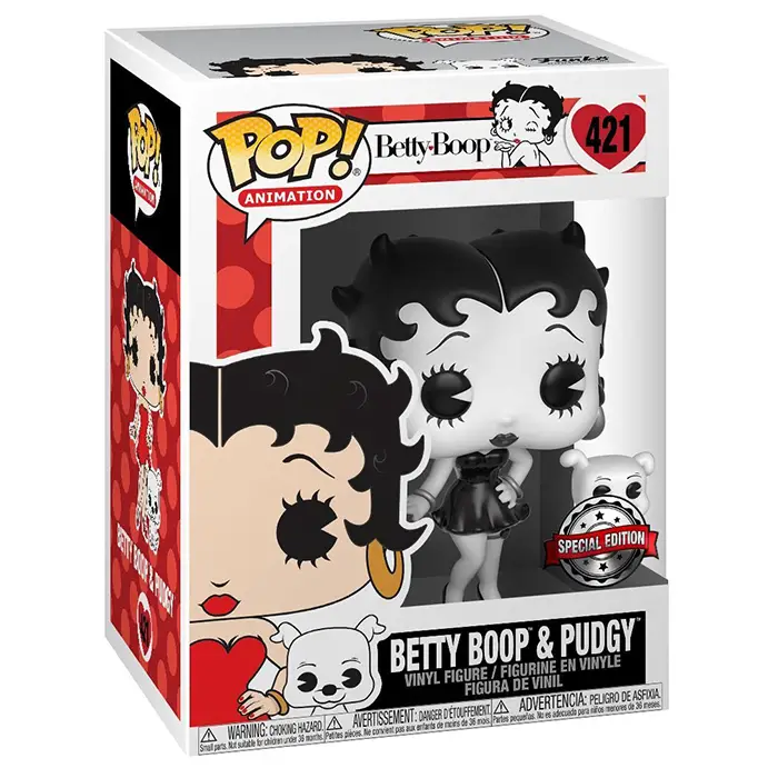 Figurine pop Betty Boop et Pudgy - Betty Boop - 2