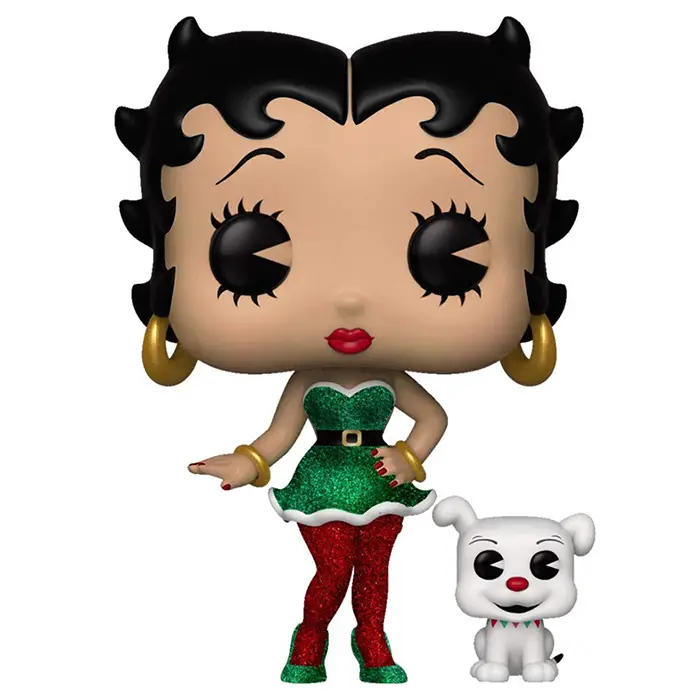 Figurine pop Betty Boop & Pudgy Christmas - Betty Boop - 1