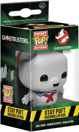 Figurine pop Bibendum Chamallow - Porte-clés - Ghostbusters - SOS fantômes - 1
