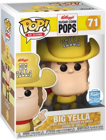 Figurine pop Big Yella - Icônes de Pub - 1