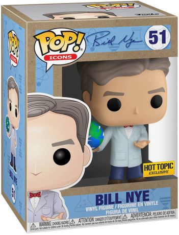 Figurine pop Bill Nye avec Globe - Célébrités - 1