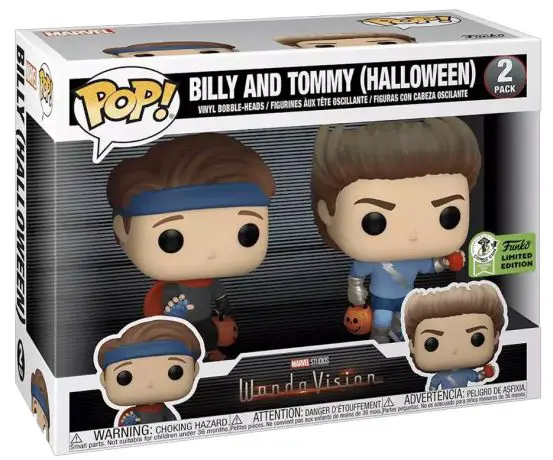 Figurine pop Billy et Tommy (halloween) - Pack 2 - WandaVision - 1