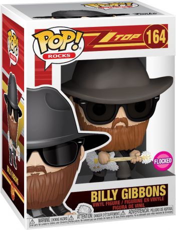 Figurine pop Billy Gibbons - Floqué - ZZ Top - 1