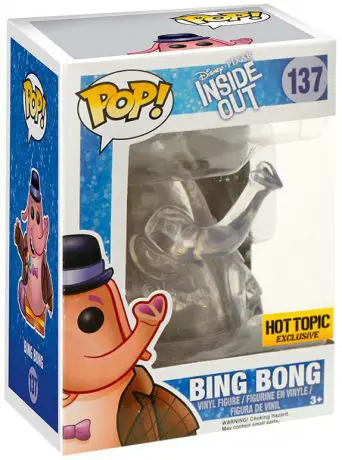 Figurine pop Bing Bong - Clear - Vice-Versa - 1