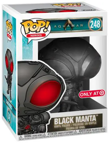 Figurine pop Black Manta - Noir Mat - Aquaman - 1