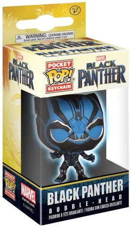Figurine pop Black Panther - Brille dans le noir - Porte-clés - Black Panther - 1