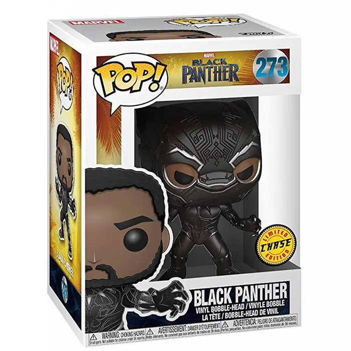 Figurine pop Black Panther chase with mask - Black Panther - 2