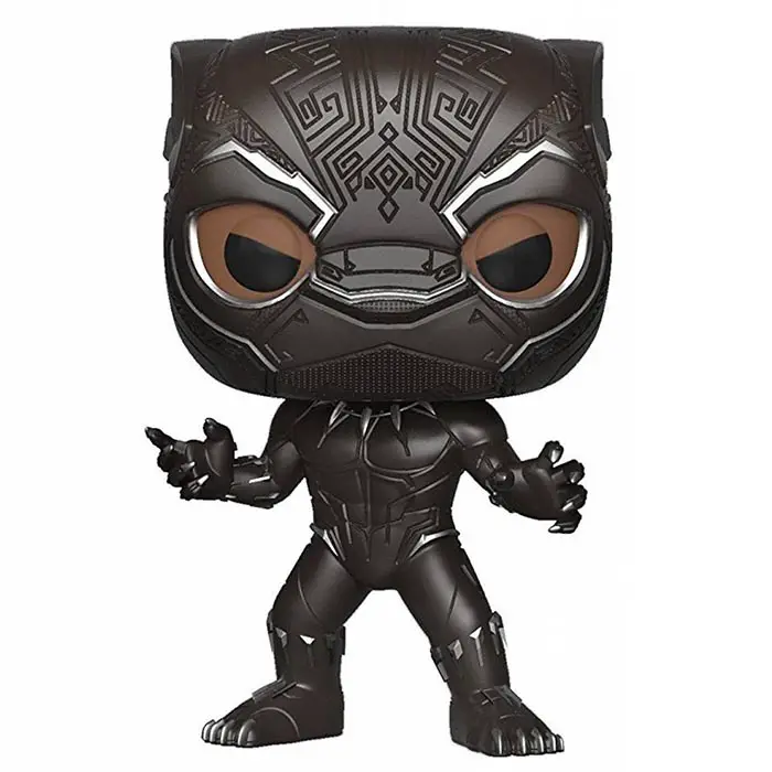 Figurine pop Black Panther chase with mask - Black Panther - 1