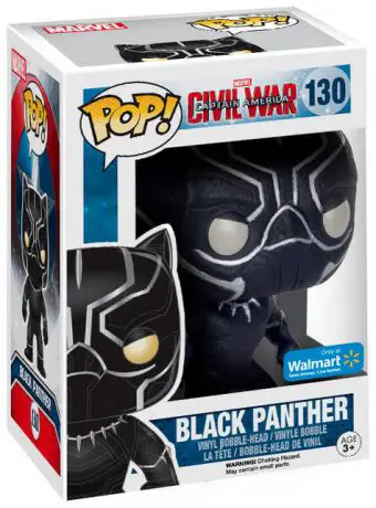 Figurine pop Black Panther - Onyx Brillant - Captain America : Civil War - 1