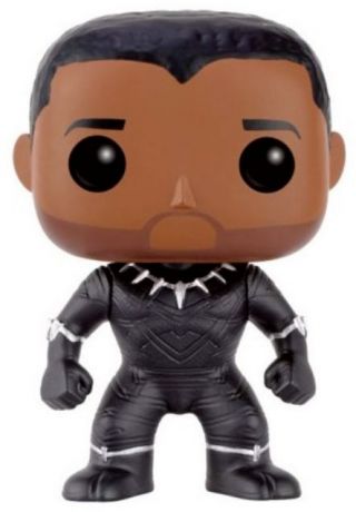 Figurine pop Black Panther - Sans Masque - Captain America : Civil War - 2