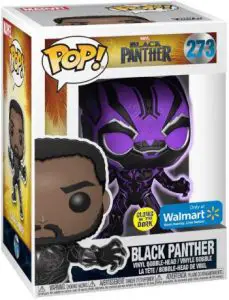 Figurine Black Panther Violet – Brille dans le noir – Black Panther- #273