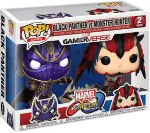 Figurine Black Panther vs Monster Hunter – 2 pack – Marvel Gamerverse
