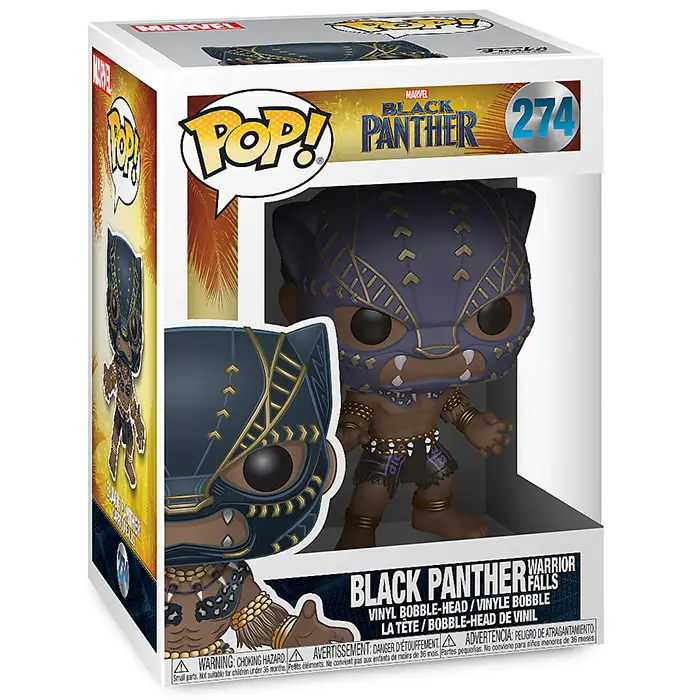 Figurine pop Black Panther warrior falls - Black Panther - 2