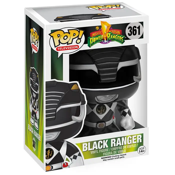 Figurine pop Black Ranger - Power Rangers - 2