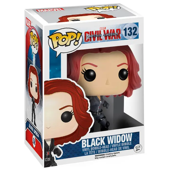Figurine pop Black Widow - Captain America : Civil War - 2