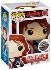 Figurine Black Widow avec un bouclier – Avengers Age Of Ultron- #103